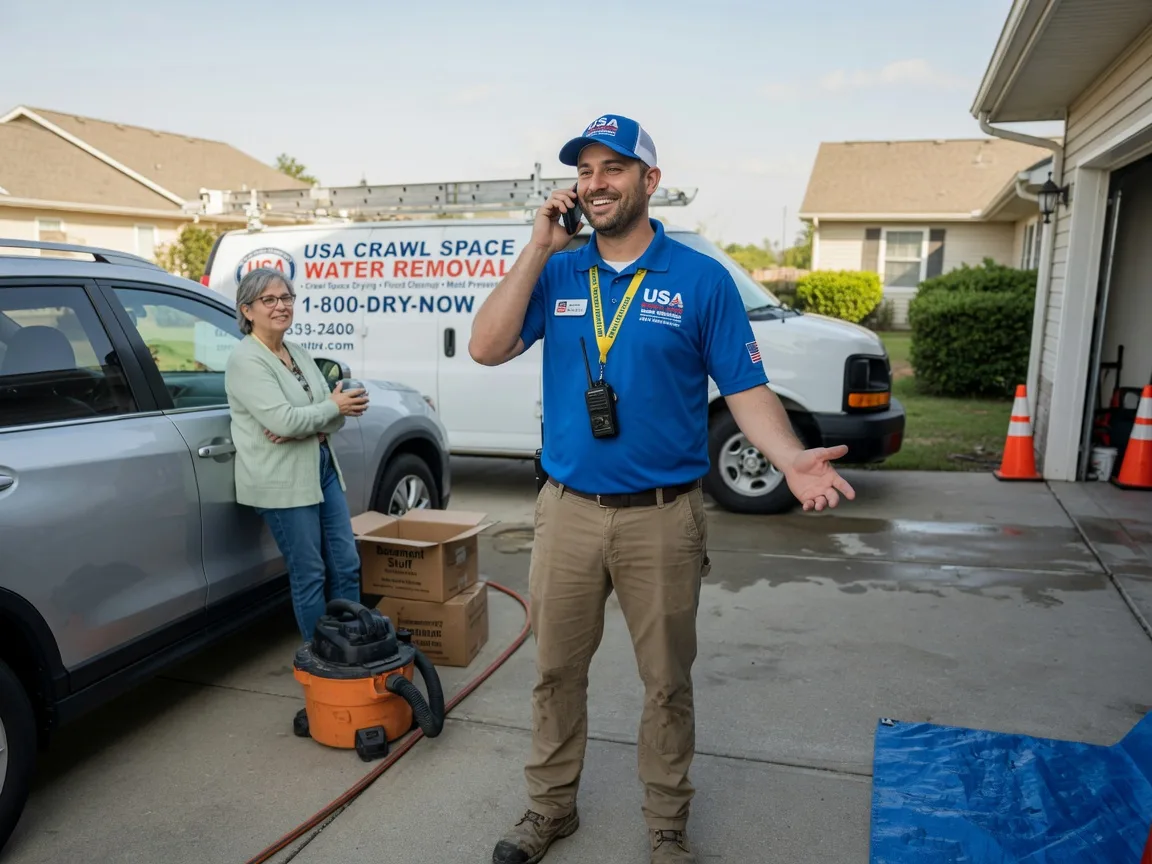 Crawl Space Water Removal Art, TX FAQs